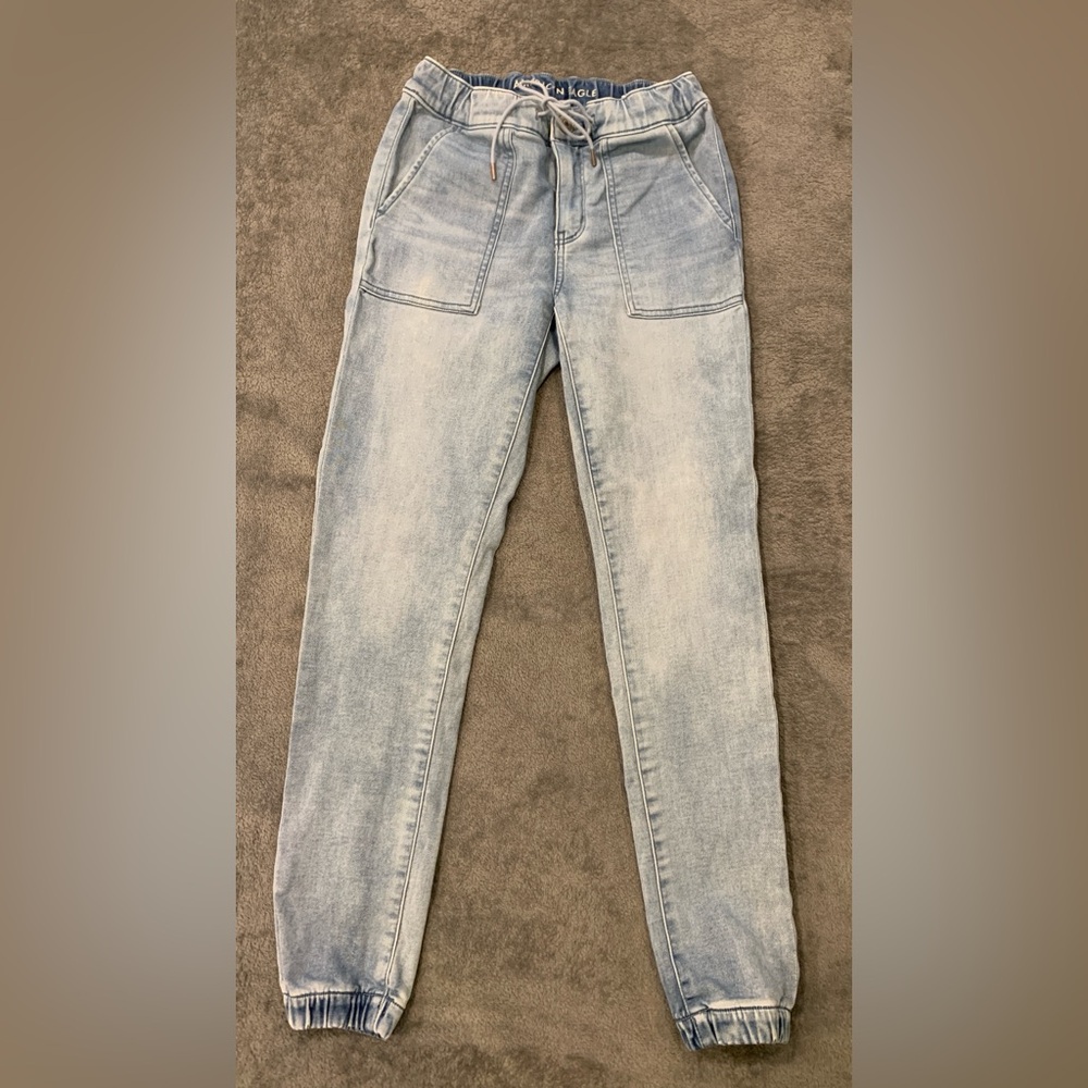 American Eagle Outfitters Light Wash Women's Joggers
